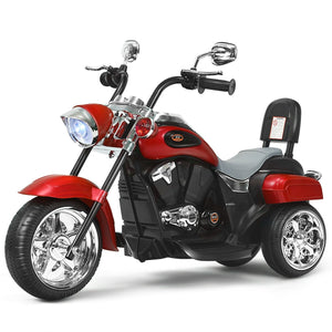 6V 3 Wheel Kids Motorcycle-Red view 8
