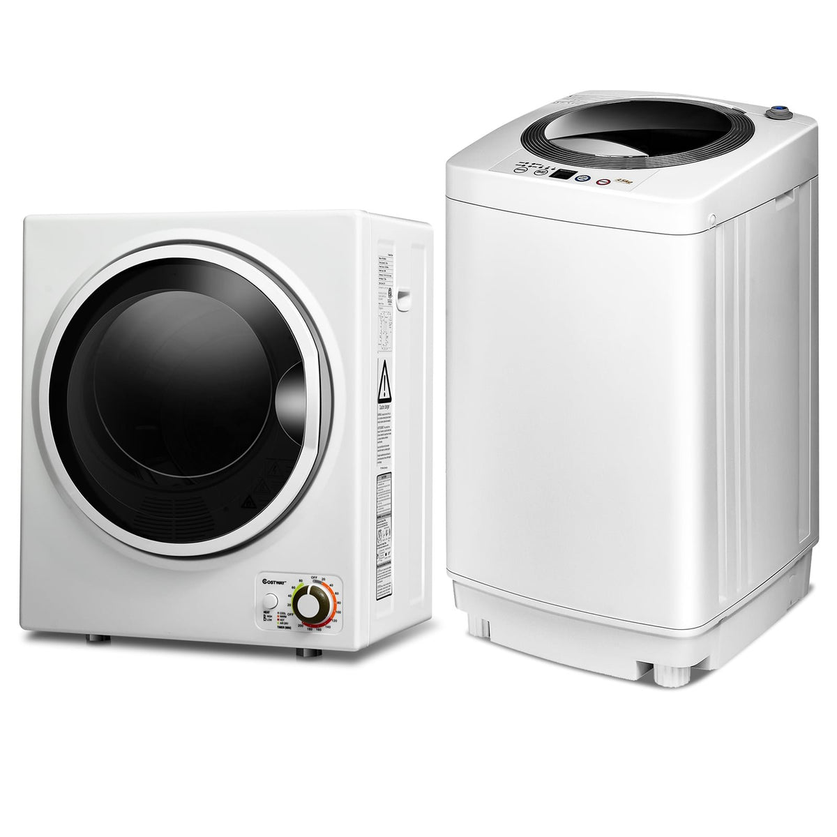 Electric Laundry Dryer and Full-Automatic Washing Machine Combo