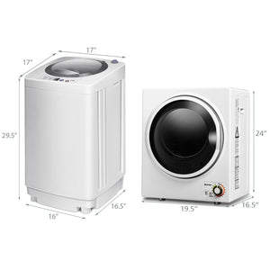 Electric Laundry Dryer and Full-Automatic Washing Machine Combo view 4