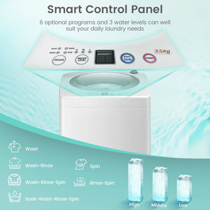 Electric Laundry Dryer and Full-Automatic Washing Machine Combo view 7