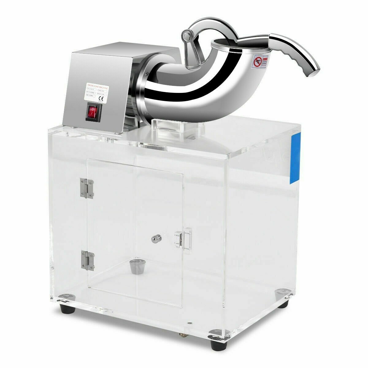 Electric Snow Cone Machine Ice Shaver Maker view 6
