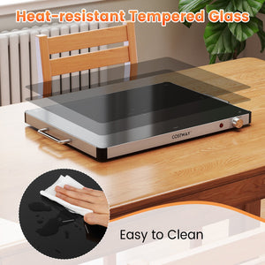 Electric Warming Food Warmer with Adjustable Temperature Control and Overheat Protection view 9