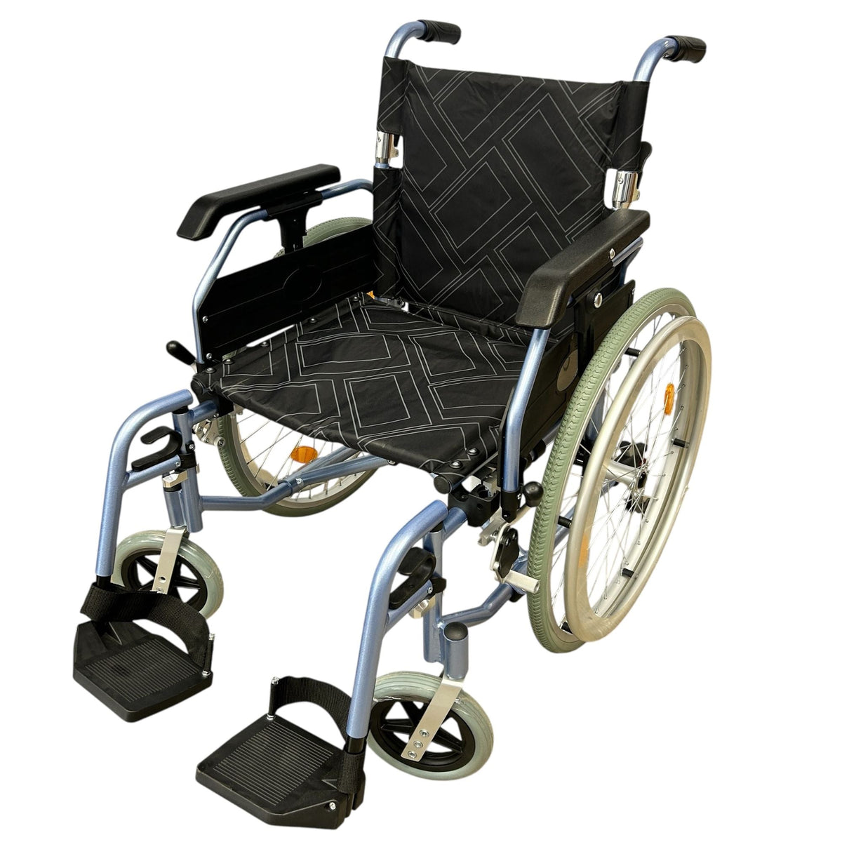 EZee Life CH1098 Super Lightweight Wheelchair, 24 lb, Aluminium