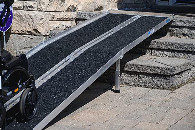 EZee Life Multifold Wheelchair Ramp, 8/10/12 ft Options, 600 lb