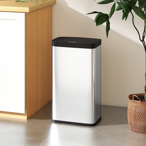 12 Gallon (45 L) Sensor Can, Automatic Garbage Can with Soft-Close Lid, Fingerprint-Proof Stainless Steel – view 14