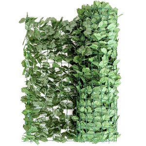 Faux Ivy Leaf Decorative Privacy Fence-59 x 118 Inch view 4