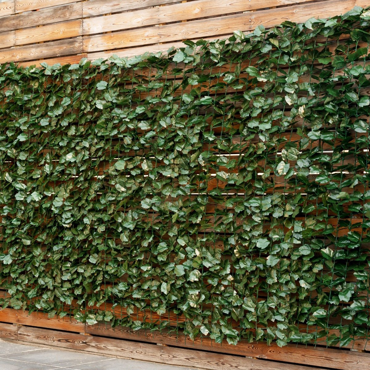 Faux Ivy Leaf Decorative Privacy Fence-59 x 95 Inch view 3
