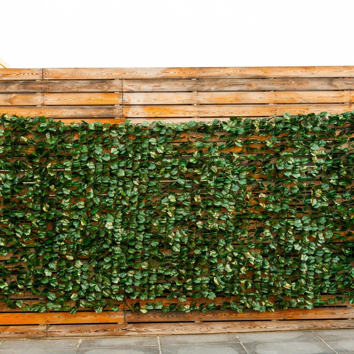 Faux Ivy Leaf Decorative Privacy Fence-59 x 95 Inch view 4