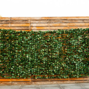 Faux Ivy Leaf Decorative Privacy Fence-59 x 95 Inch view 4