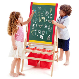 Flip-Over Double-Sided Kids Art Easel view 4