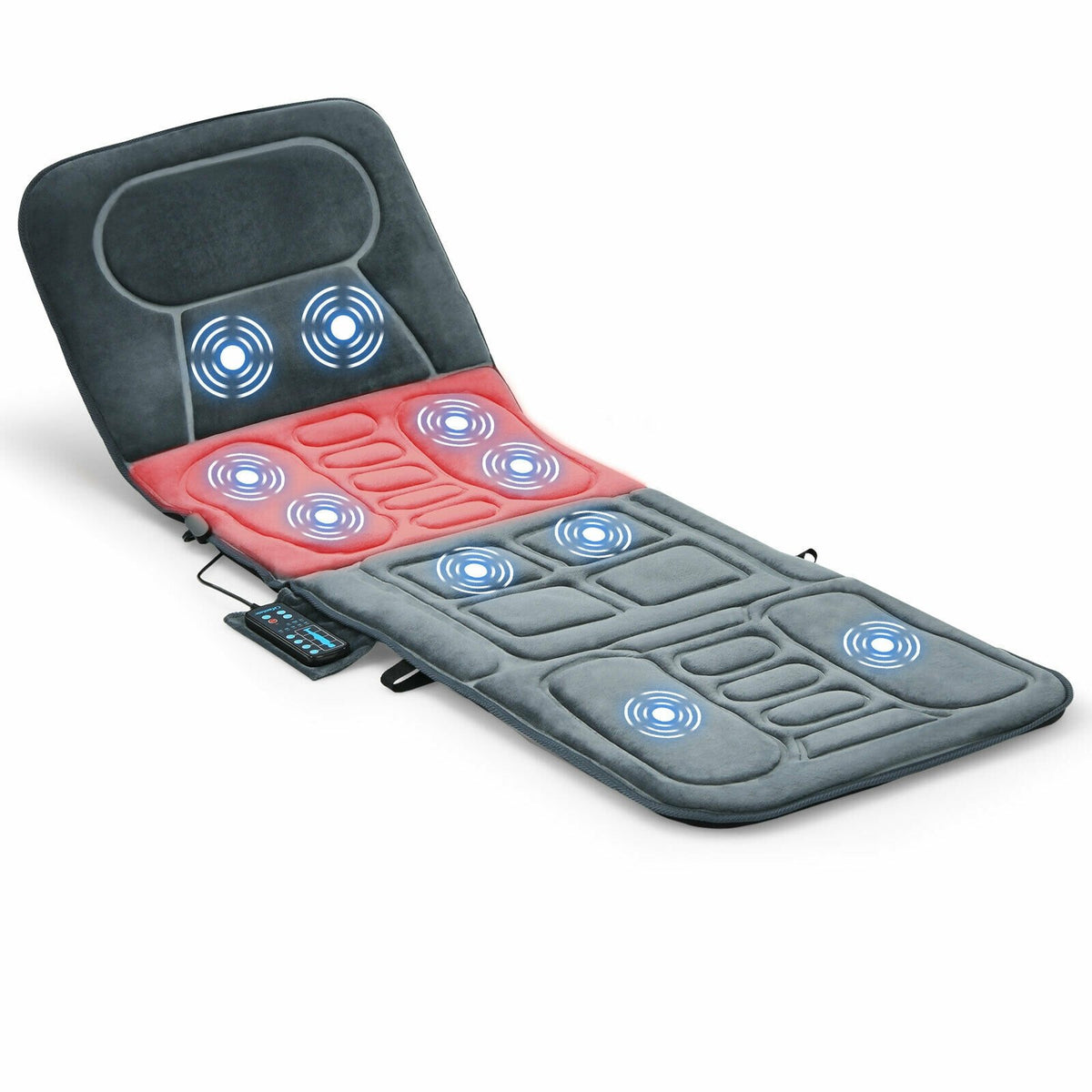 Foldable Massage Mat with Heat and 10 Vibration Motors view 3