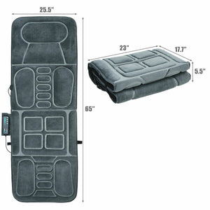 Foldable Massage Mat with Heat and 10 Vibration Motors view 4