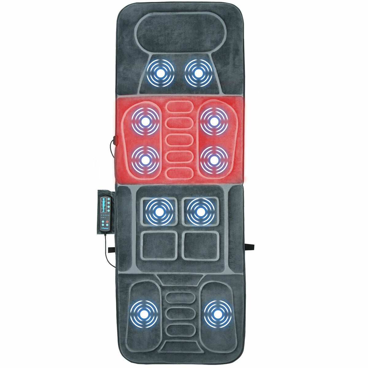 Foldable Massage Mat with Heat and 10 Vibration Motors view 7