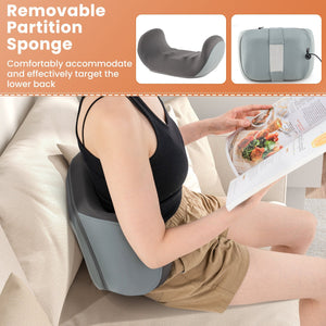 Foot and Calf Massager with Heat Gift for Women Men Mom Dad-Gray view 8