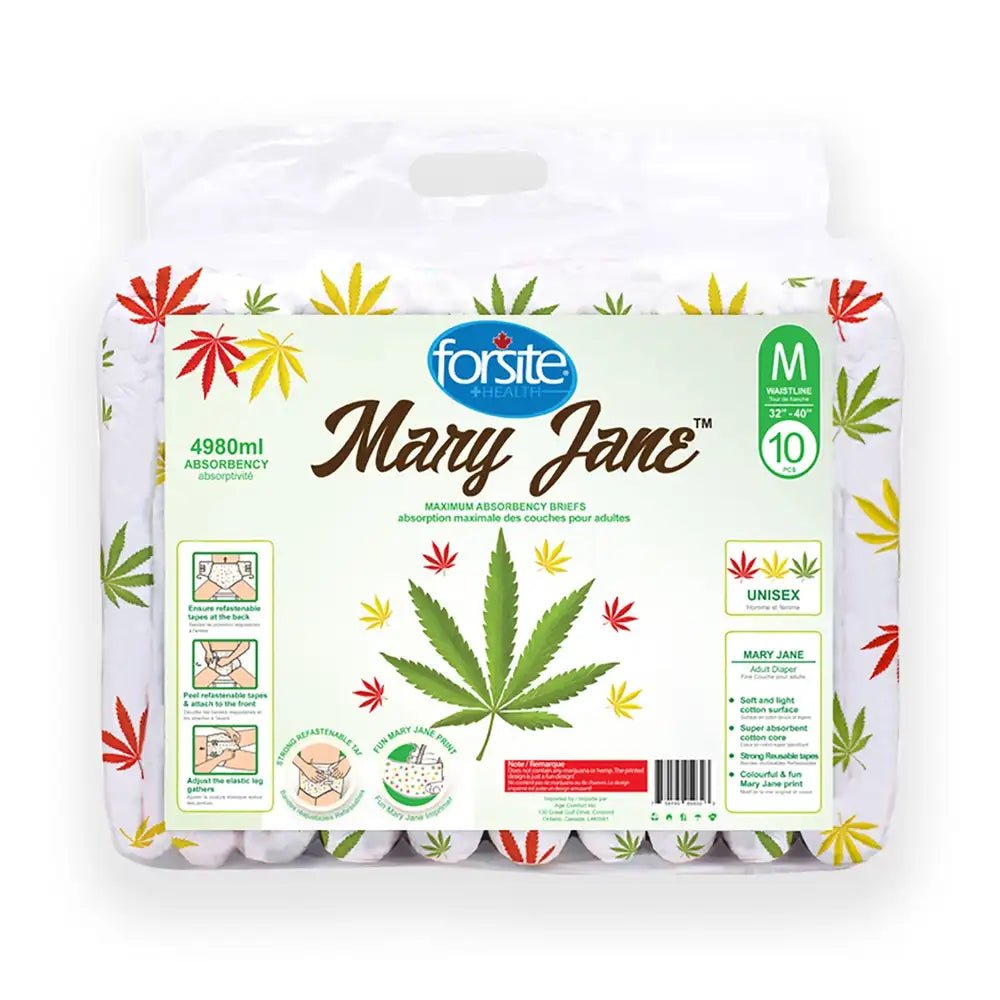 Forsite Health Mary Jane Maximum Absorbency Adult Briefs