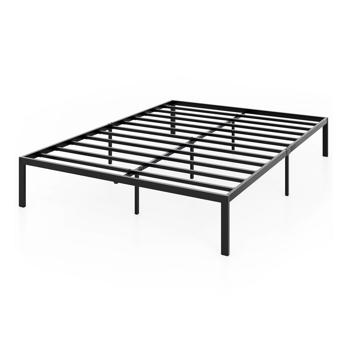Full/Queen/King Size Metal Bed Frame Heavy Duty Support Slats Mattress Foundation-Full Size