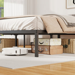 Full/Queen/King Size Metal Bed Frame Heavy Duty Support Slats Mattress Foundation-Full Size view 7