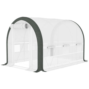 19.5' x 10' x 6.5' Upgraded Tunnel Greenhouse Green House with Mesh Door and Windows – view 8