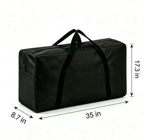 Giant 4-in-a-Row Game Set Jumbo 4-to-Score Game with Storage Bag-Blue view 2