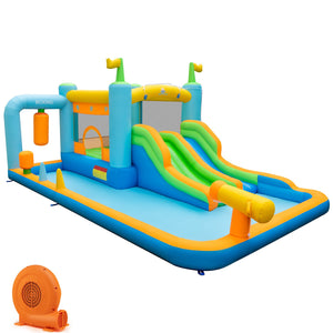 Giant Inflatable Water Slide for Kids Aged 3-10 Years (with 680W Blower) view 3