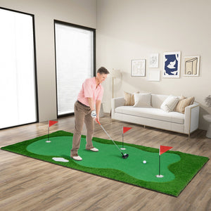 Golf Putting Green with Realistic Artificial Grass Turf-L view 2