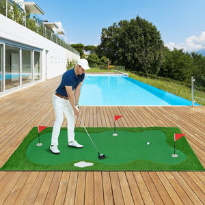 Golf Putting Green with Realistic Artificial Grass Turf-L view 3