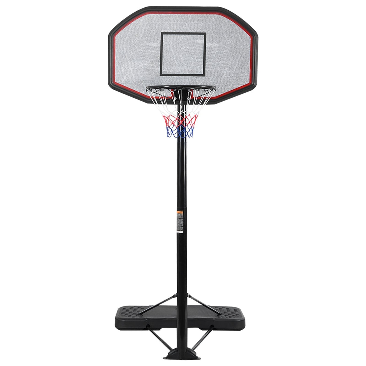 43 Inch Indoor Outdoor Height Adjustable Basketball Hoop view 4