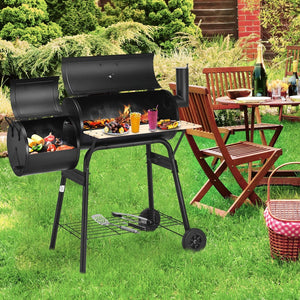 Outdoor BBQ Grill Barbecue Pit Patio Cooker view 2