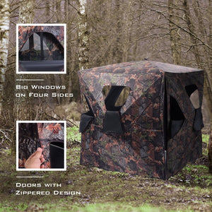 Ground Hunting Blind Portable Deer Pop Up Camo Hunter view 8