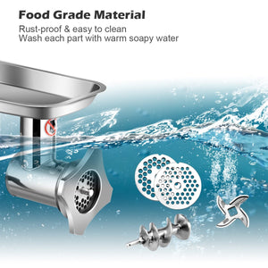Heavy Duty 1.5HP 1100W 550LB/h Commercial Grade Meat Grinder view 6
