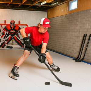 Hockey Flooring Tiles for Training Dryland Synthetic Ice Tiles Hockey Shooting Equipment view 2