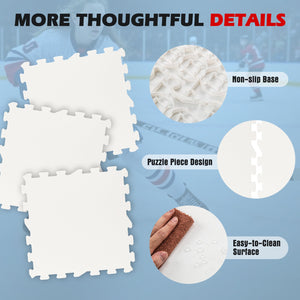 Hockey Flooring Tiles for Training Dryland Synthetic Ice Tiles Hockey Shooting Equipment view 7