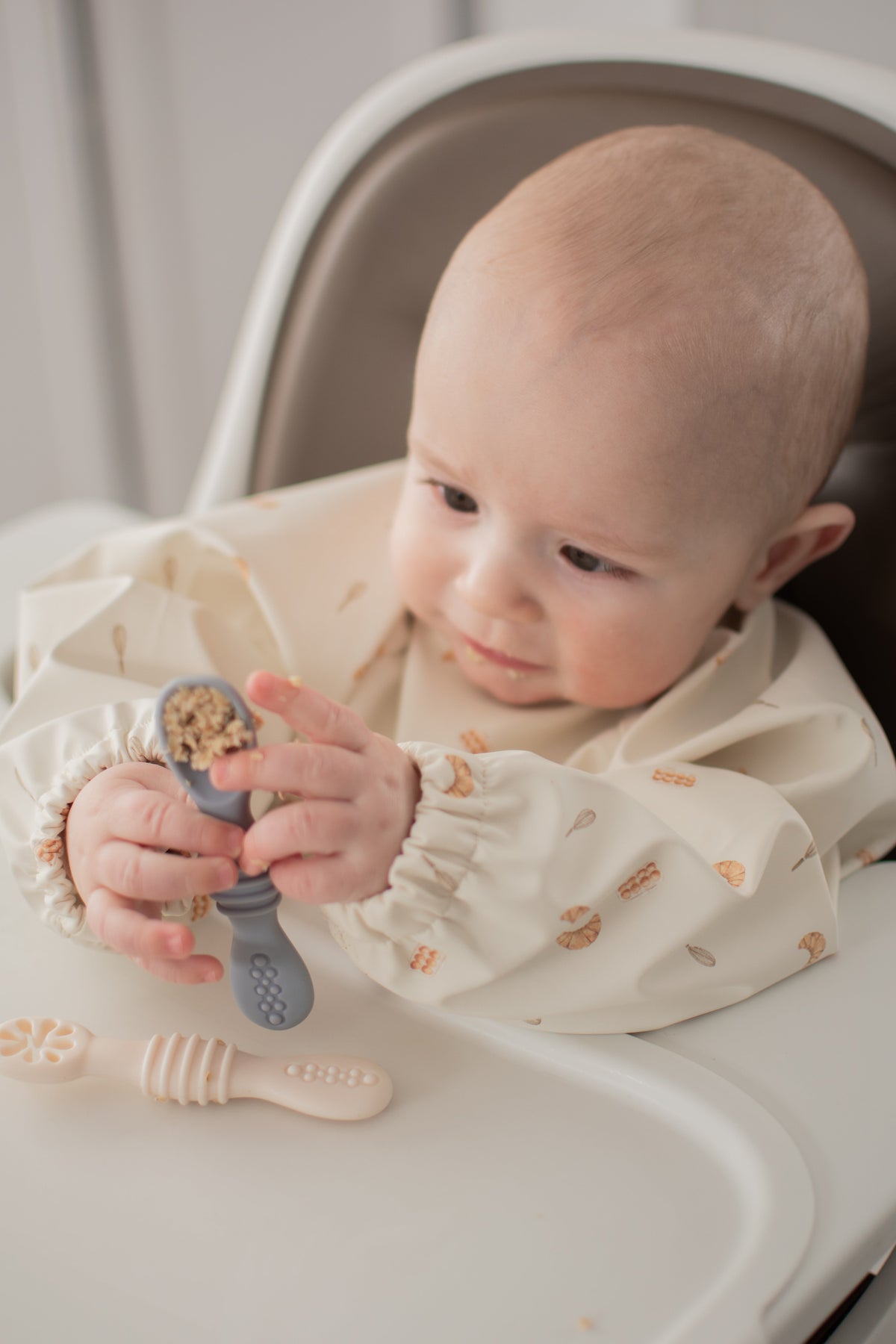 Baby-Led Weaning Spoons - Silicone Set of 2 - Micassoandco