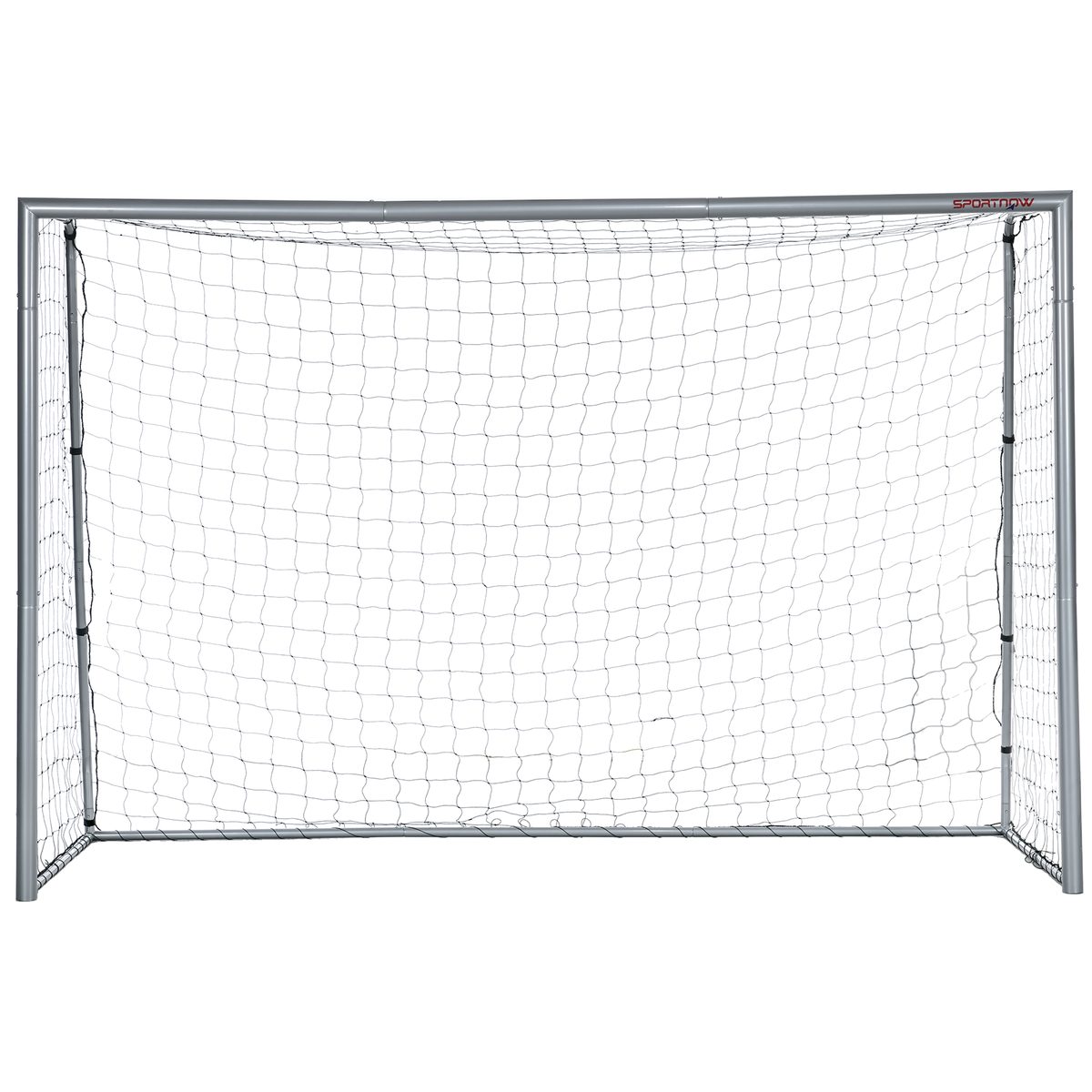 Soozier 10ft x 6.5ft Soccer Goal, Soccer Net for Backyard with Ground Stakes, Quick and Simple Set Up
