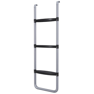 Soozier Trampoline Ladder Steel, 2/3 Steps Outdoor Trampoline Accessories, 38 Inch Length