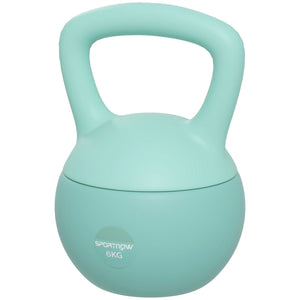 18 lb Soft Kettlebell, Sand Filled Weight w/ Grip Handle, Kettlebell Weight for Full Body Workout, Green – view 2
