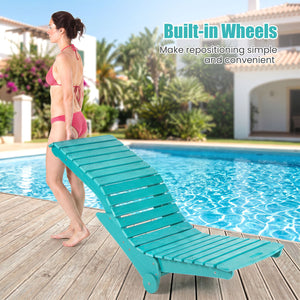 In-Pool Lounge Chair with Weighted Anti-Floating Design 450 LBS for Baja Shelf-Turquoise view 9