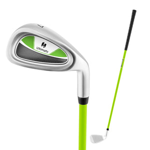 Individual Gold Club for Boys and Girls with Fiberglass Shaft and Headcover-Green view 4