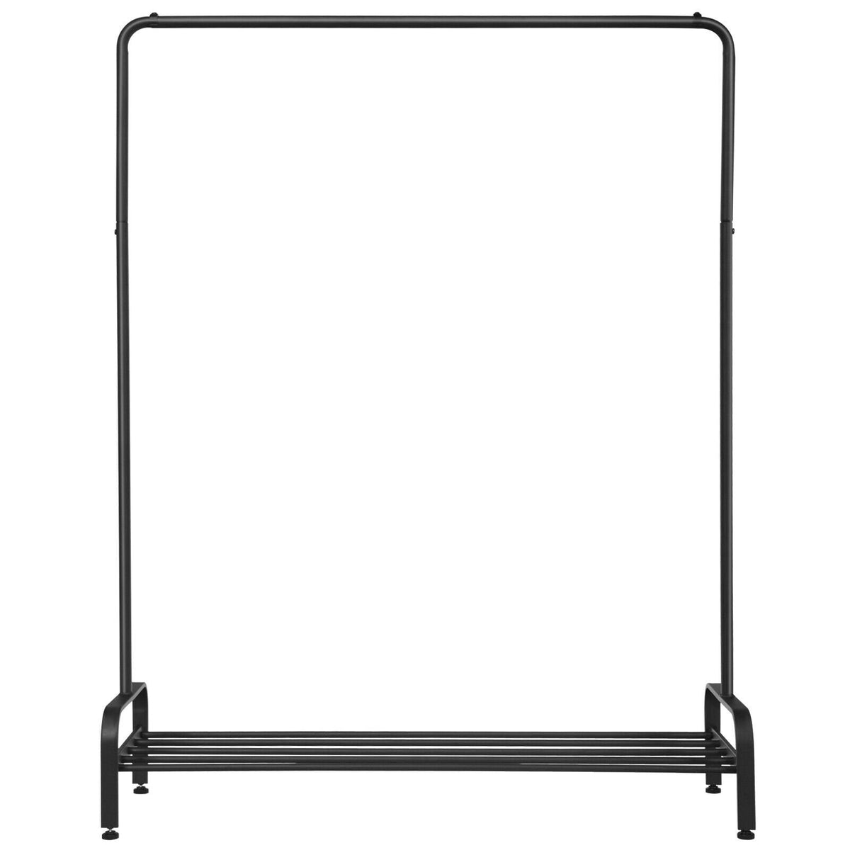 Heavy Duty Clothes Stand Rack with Top Rod and Lower Storage Shelf view 6