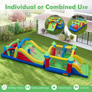Inflatable Bounce House Blow up Jumping Bouncer with 750W Blowers view 5