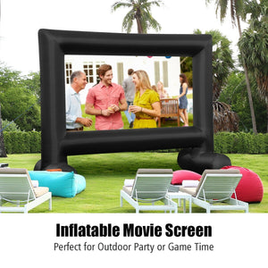 Inflatable Outdoor Movie Projector Screen with Blower and Carrying Bag-18' view 4