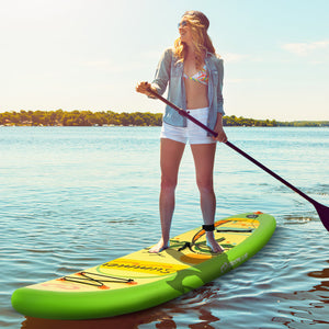 Inflatable Stand up Paddle Board iSUP Board Accessories with 3 Fins-L view 2