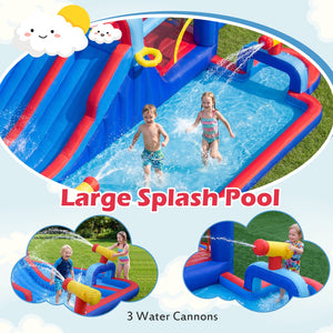 Inflatable Water Slide Park for Kids Backyard Outdoor Fun (without Blower) view 6