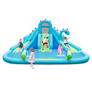 Inflatable Water Slide with Dual Slides and Large Splash Pool (Without Blower) view 3