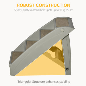 4-Level Portable Dog Stairs, Foldable Dog Steps for Small Dogs, Lightweight Cat Steps – view 19