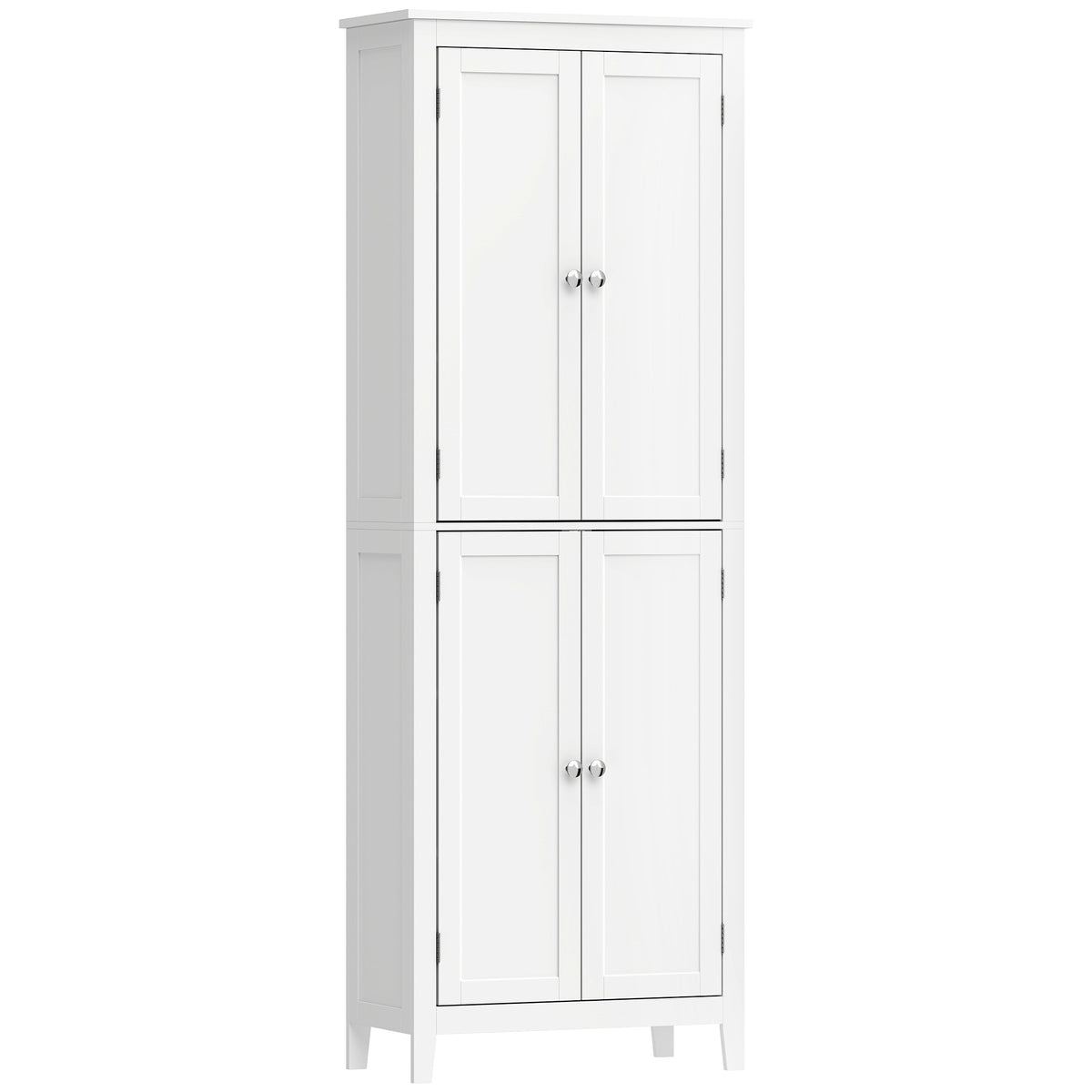 67" Tall Bathroom Storage Cabinet, Freestanding Narrow Bathroom Cabinet with Adjustable Shelves for Living Room