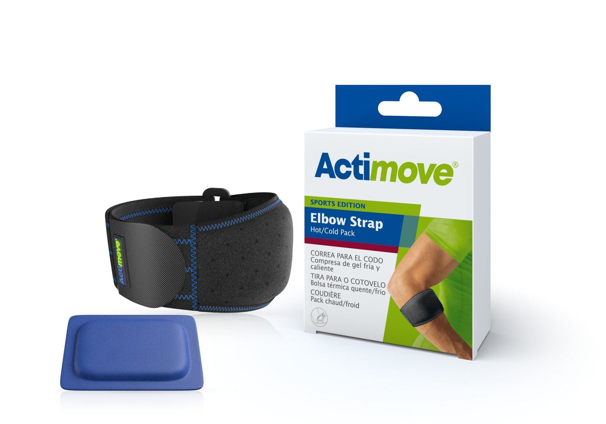 Actimove Sports Edition Elbow Strap with Hot/Cold Pack