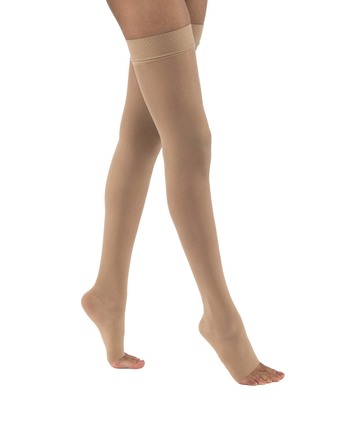 JOBST UltraSheer Lace Band 20-30 mmHg Thigh High Open Toe Petite