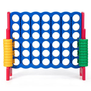 Jumbo 4-to-Score Giant Game Set with 42 Jumbo Rings and Quick-Release Slider-Red view 7