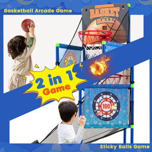 Kids Basketball Arcade Game with Electronic Scoreboard and Sound Effect view 6